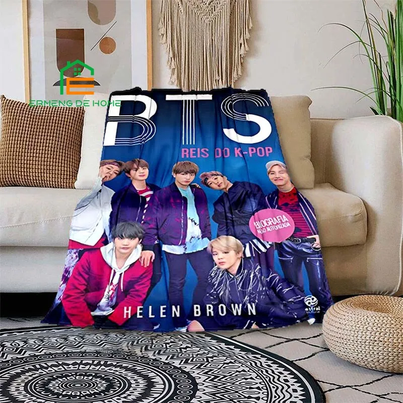 Фланелевое Одеяло Kpop Bangtan Star, теплое одеяло для дома, пикника, путешествия, самолета, офиса, подходит для взрослых и детей
Фланелевое Одеяло Kpop Bangtan Star, теплое одеяло для дома, пикника, путешествия, самолета, офиса, подходит для взрослых и детей