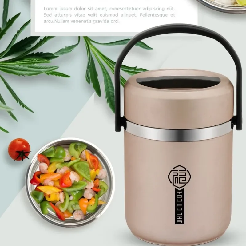 Food Large Jar Portable Lunch Leakproof Office Bento Thermos Thermal Steel Insulated Box Vacuum Box Container Capacity Stainless
Food Large Jar Portable Lunch Leakproof Office Bento Thermos Thermal Steel Insulated Box Vacuum Box Container Capacity Stainless