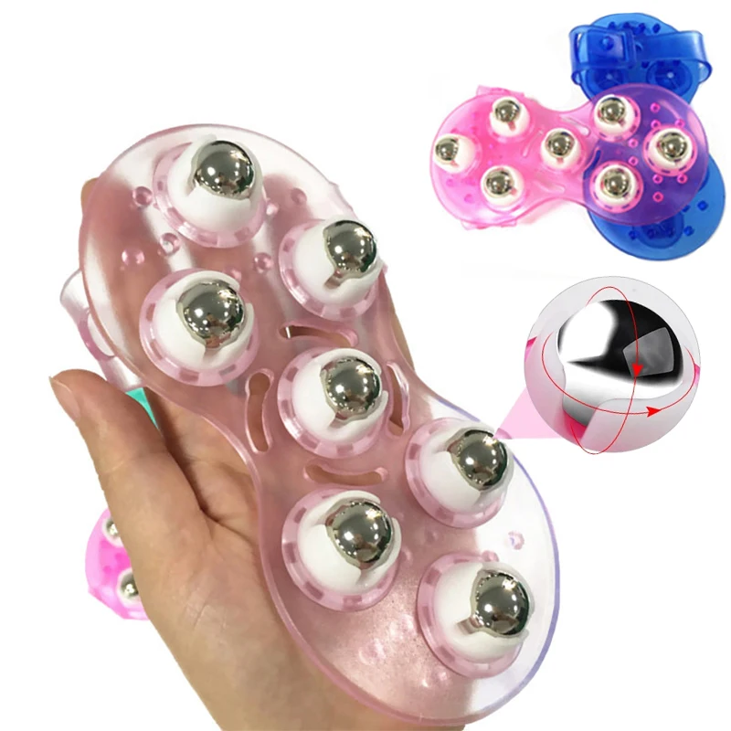 Roller Ball Body Massage Glove Anti-Cellulite Muscle Pain Relief Relax Massager for Neck Back Shoulder Buttocks Face Lift Tools
Roller Ball Body Massage Glove Anti-Cellulite Muscle Pain Relief Relax Massager for Neck Back Shoulder Buttocks Face Lift Tools