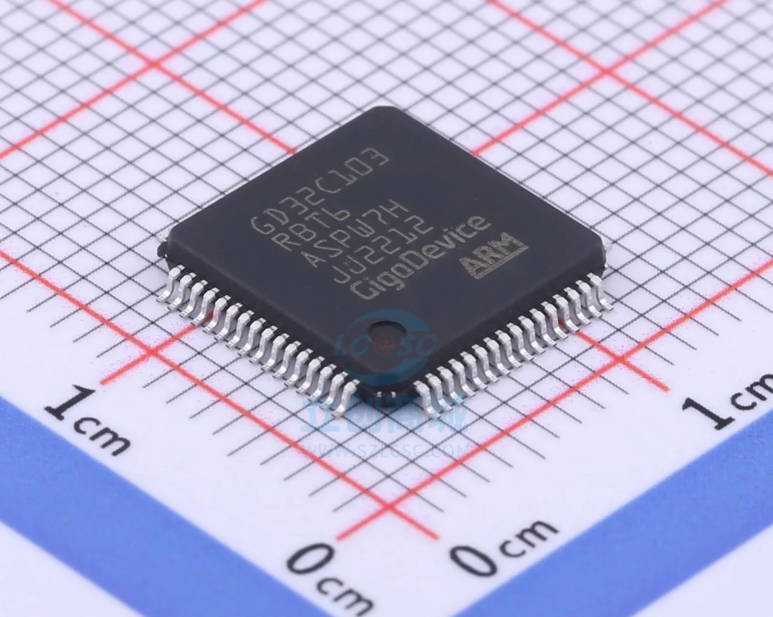 

GD32C103RBT6 package LQFP-64 100% new original genuine microcontroller (MCU/MPU/SOC) IC chip