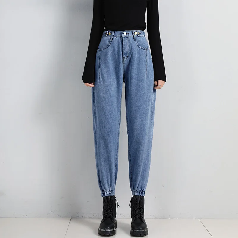 2023 Harem Pants Vintage High Waist Jeans Woman Women's Jeans Ankle Length Mom Jeans Cowboy Denim Pants jeans for women jeans
2023 Harem Pants Vintage High Waist Jeans Woman Women's Jeans Ankle Length Mom Jeans Cowboy Denim Pants jeans for women jeans