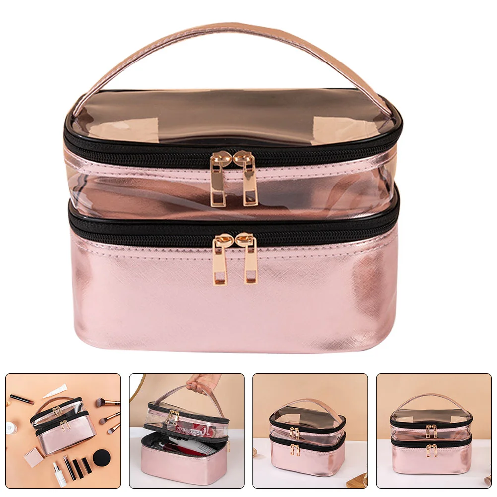 Makeupstorage Travel Organizer Toiletry Caseportable Handbag Layer Handheldcontainers Pouchdouble Box Tools Purse Hygiene Care
Makeupstorage Travel Organizer Toiletry Caseportable Handbag Layer Handheldcontainers Pouchdouble Box Tools Purse Hygiene Care