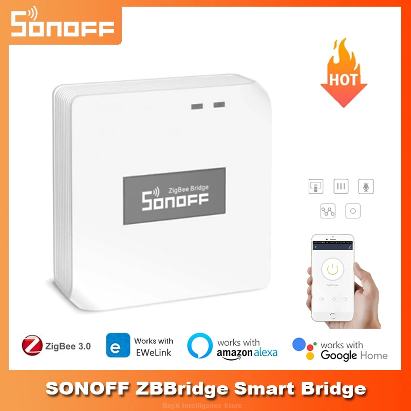 Умный пульт дистанционного управления SONOFF ZBBridge Zigbee многофункциональное