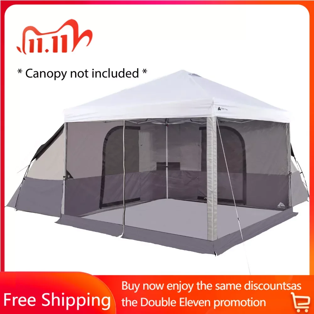 

Палатка на 8 человек с экраном для крыльца (навес с прямыми ногами продается отдельно) палатки для кемпинга на открытом воздухе