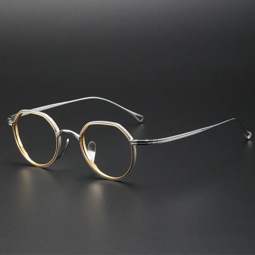 Japanese Handmade Pure Titanium Eyeglasses Frame Men Vintage Optical Eyewear Prescription Ultralight Glasses Women Spectacle
Japanese Handmade Pure Titanium Eyeglasses Frame Men Vintage Optical Eyewear Prescription Ultralight Glasses Women Spectacle
