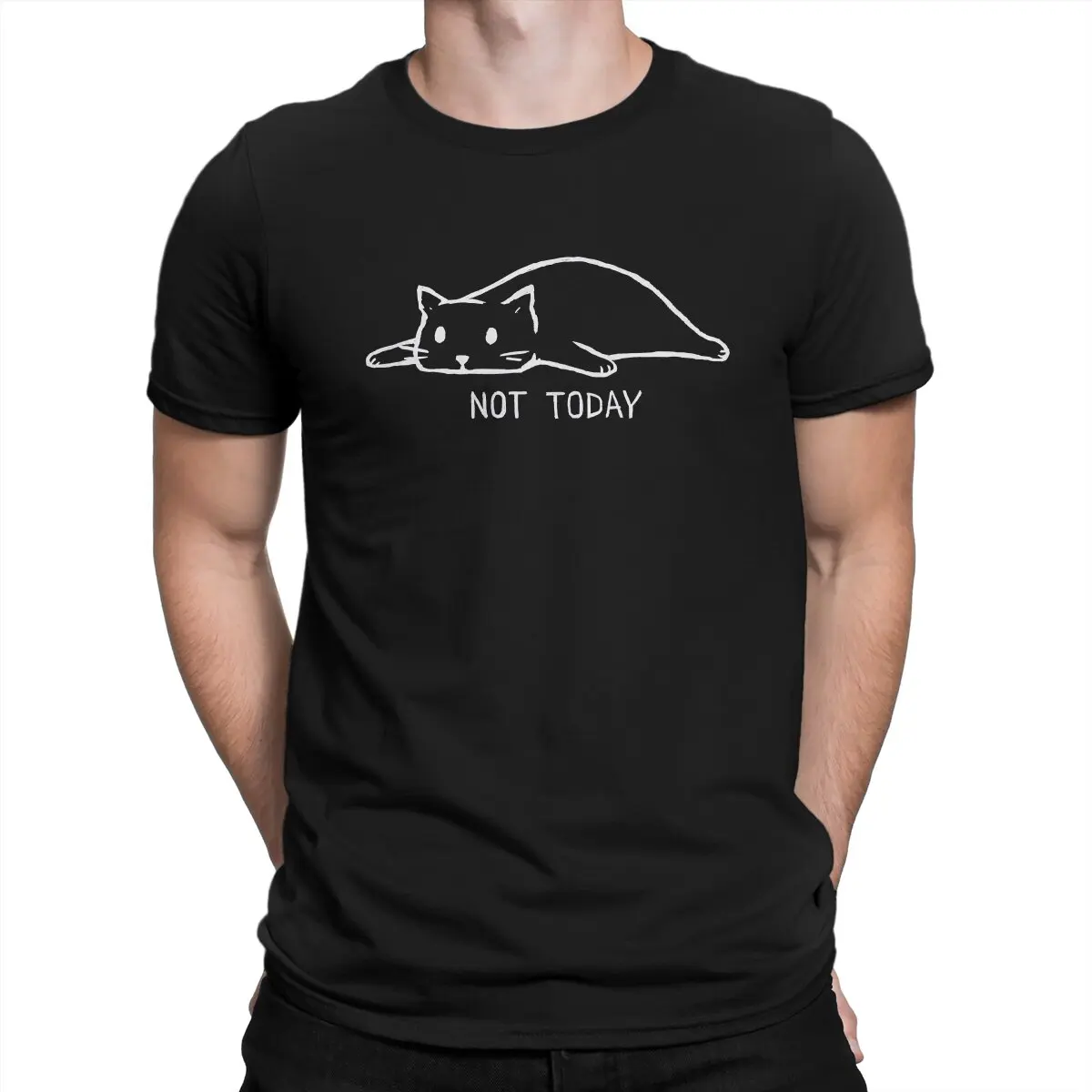 Awesome Not Today Classic T-Shirts for Men O Neck Cotton T Shirt Cat Lover Short Sleeve Tee Shirt Unique Clothes
Awesome Not Today Classic T-Shirts for Men O Neck Cotton T Shirt Cat Lover Short Sleeve Tee Shirt Unique Clothes