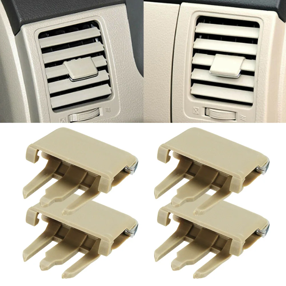 4-Pack Beige Car Air Conditioner Air Outlet Shutter Blade Adjuster Clip Accessories Universal Plastics Beige/black Air Vent Clip
4-Pack Beige Car Air Conditioner Air Outlet Shutter Blade Adjuster Clip Accessories Universal Plastics Beige/black Air Vent Clip