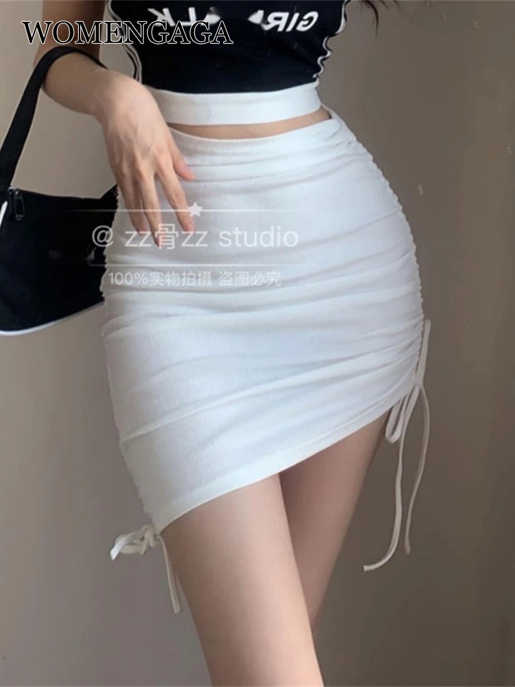 WOMENGAGA Spring New High Waist Irregular Bandage Elastic Thin Sexy Mini Skirt Skinny Hot Sexy Drawstring Korean Women 243M
WOMENGAGA Spring New High Waist Irregular Bandage Elastic Thin Sexy Mini Skirt Skinny Hot Sexy Drawstring Korean Women 243M