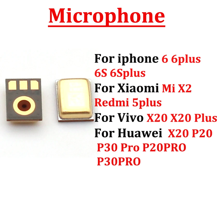 10-100 шт., Внутренний микрофон для iPhone 6 6P 6S 6S plus Huawei P20 XiaoMi Mi X2 X6 Redmi 5 Plus Vivo X20 X20 Plus
10-100 шт., Внутренний микрофон для iPhone 6 6P 6S 6S plus Huawei P20 XiaoMi Mi X2 X6 Redmi 5 Plus Vivo X20 X20 Plus