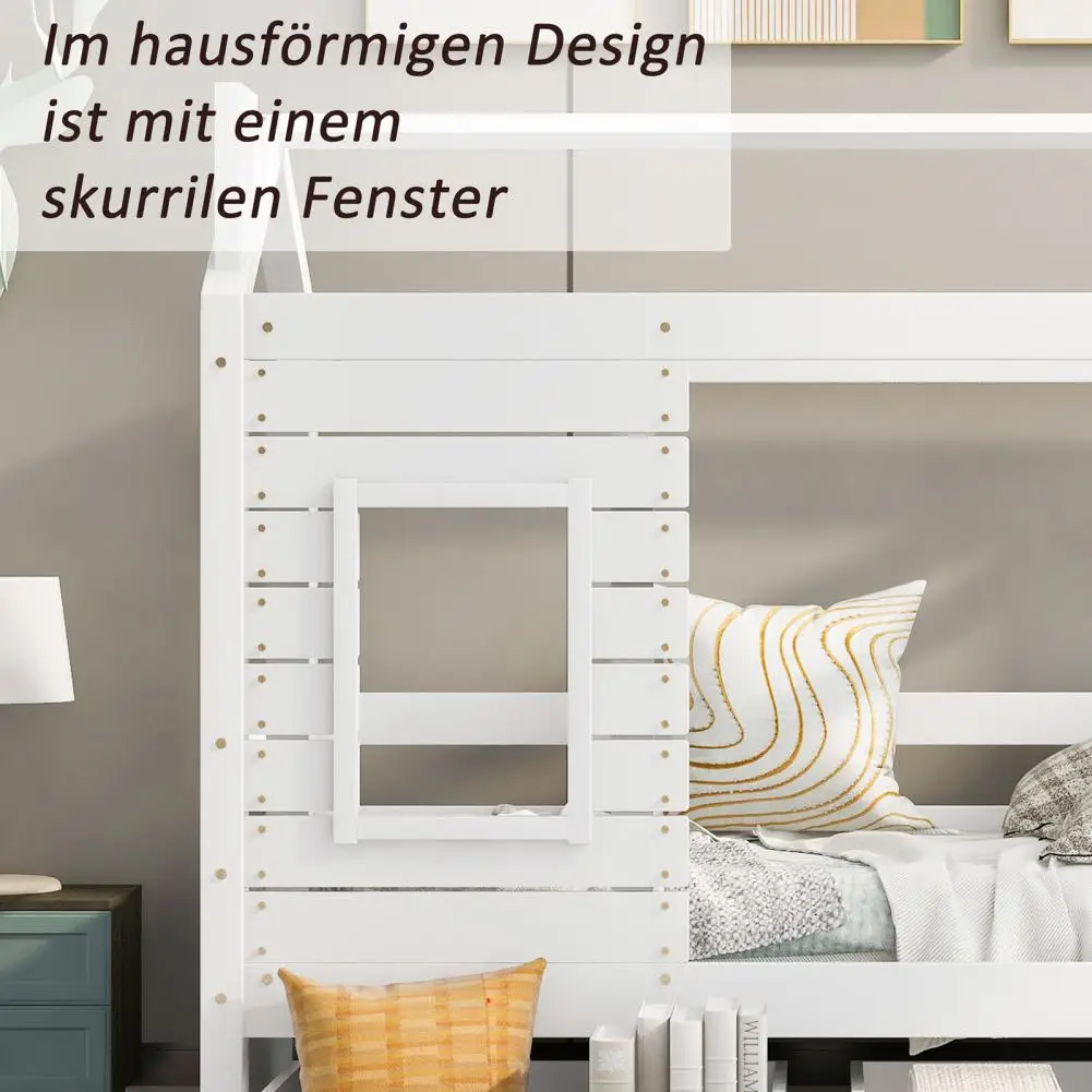 Practical Excellent Strong Wood Slat Support Single Bed Frame Wood Children Bed High Durability for Living Room
Practical Excellent Strong Wood Slat Support Single Bed Frame Wood Children Bed High Durability for Living Room