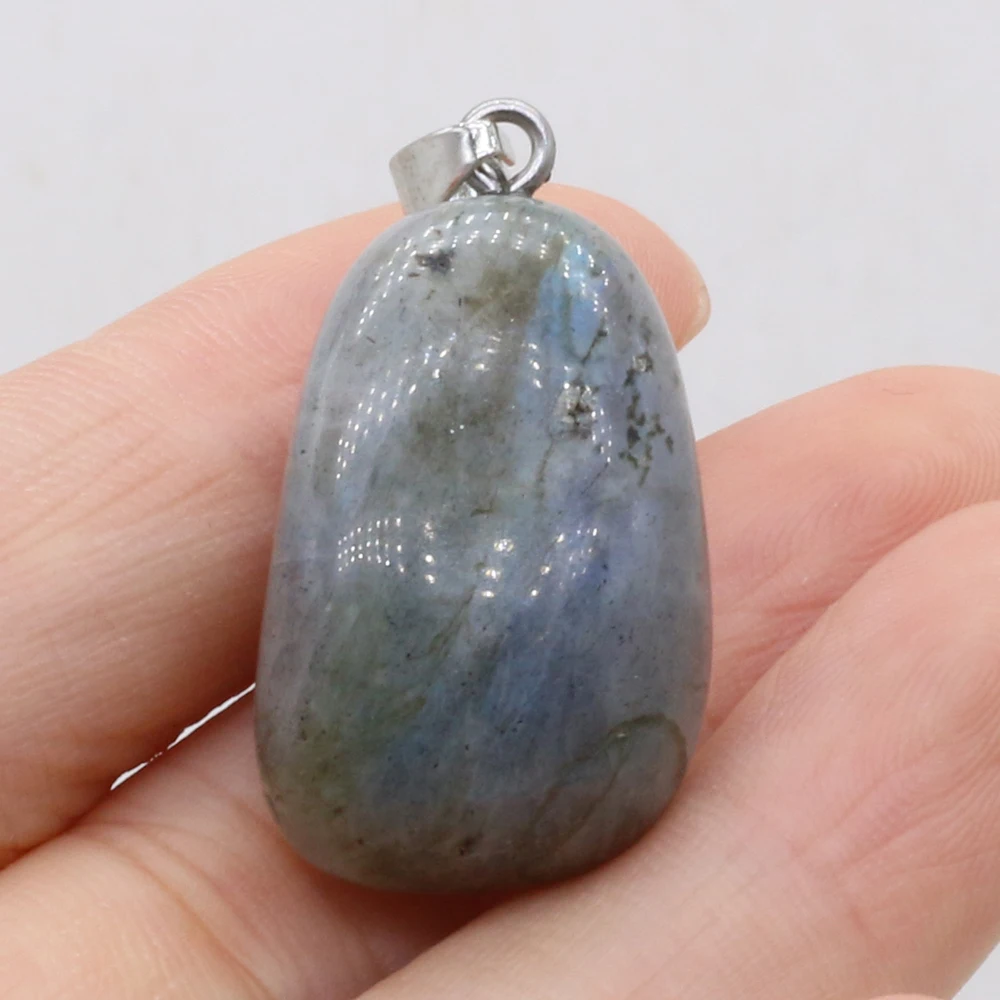 Natural GemStone Flash Labradorite Irregular Pendant Handmade CraftsDIY Necklace Jewelry Accessories Exquisite Gift Making Party
Natural GemStone Flash Labradorite Irregular Pendant Handmade CraftsDIY Necklace Jewelry Accessories Exquisite Gift Making Party