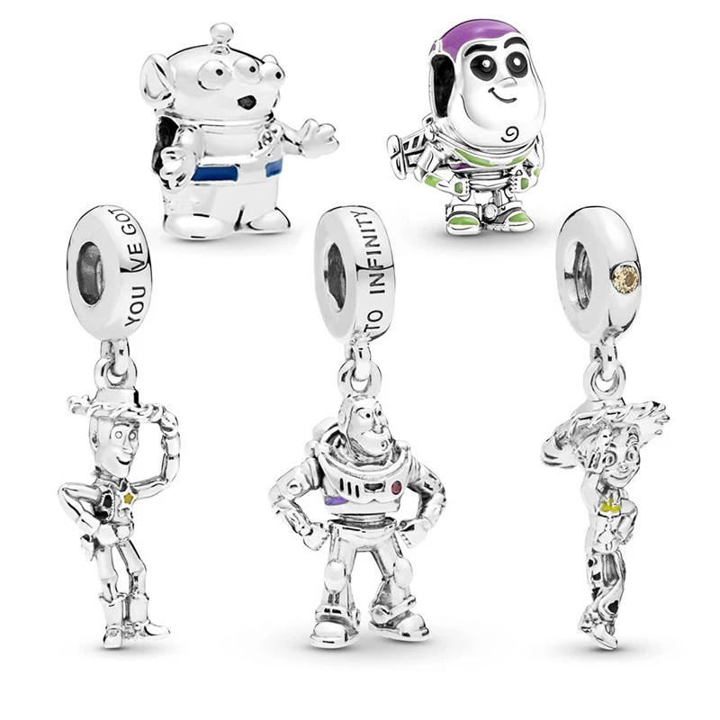 Woody Jessie Buzz Lightyear Pendant For Jewelry Making Fits Pandora Toy Story Charms Bracelet Women Bangle Accessories Beads DIY
Woody Jessie Buzz Lightyear Pendant For Jewelry Making Fits Pandora Toy Story Charms Bracelet Women Bangle Accessories Beads DIY