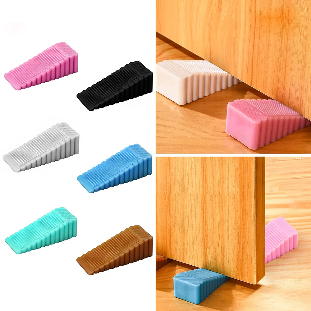 1Pcs Safety Silicone Door Stop Stoppers Block Wedge Doorstops Door Stopper Home Office Door Rear Retainer Anti-collision Stop
1Pcs Safety Silicone Door Stop Stoppers Block Wedge Doorstops Door Stopper Home Office Door Rear Retainer Anti-collision Stop