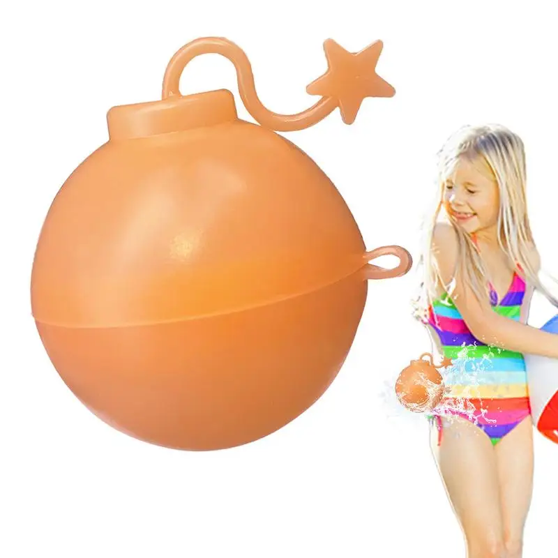 Silicone Water Splash Ball No Leakage Water Balls Quick Fill Splash Ball Toy For Kids Recycled Self-Sealed Filled And Knocked
Silicone Water Splash Ball No Leakage Water Balls Quick Fill Splash Ball Toy For Kids Recycled Self-Sealed Filled And Knocked