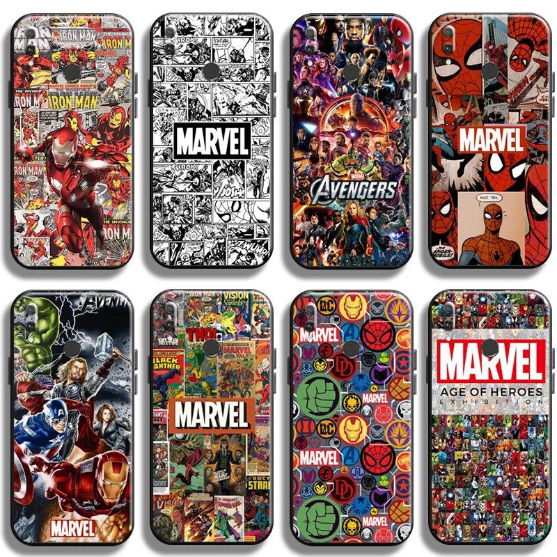 Marvel Logo Spiderman Comics For Huawei Y9 Prime Y9 2019 Y9A Phone Case Cases Full Protection Funda Black Shell Soft Carcasa
Marvel Logo Spiderman Comics For Huawei Y9 Prime Y9 2019 Y9A Phone Case Cases Full Protection Funda Black Shell Soft Carcasa