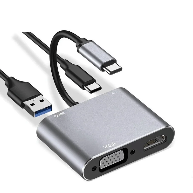 2021 New Type-C To 4K/HDMI-compatible VGA USB C 3.0 Adapter Dock For MacBook/Samsung S21 Dex/Huawei P30/Xiaomi 11/OPPO Find 3 TV
2021 New Type-C To 4K/HDMI-compatible VGA USB C 3.0 Adapter Dock For MacBook/Samsung S21 Dex/Huawei P30/Xiaomi 11/OPPO Find 3 TV