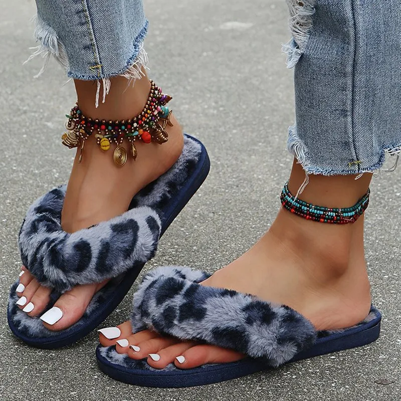 Net Red Leopard Print Fur Slippers 2022 Winter New Korean Version Flat Indoor Cotton Drag Plush Women's Home Shoes
Net Red Leopard Print Fur Slippers 2022 Winter New Korean Version Flat Indoor Cotton Drag Plush Women's Home Shoes