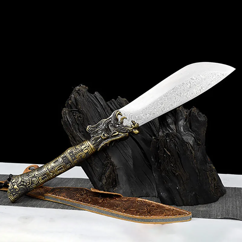 8.5 Inch Wood Chopper Knife Machete Hunting Hatchet Handmade Damascus Steel Blade Longquan Kitchen Knives Big Bone Poultry Tools
8.5 Inch Wood Chopper Knife Machete Hunting Hatchet Handmade Damascus Steel Blade Longquan Kitchen Knives Big Bone Poultry Tools