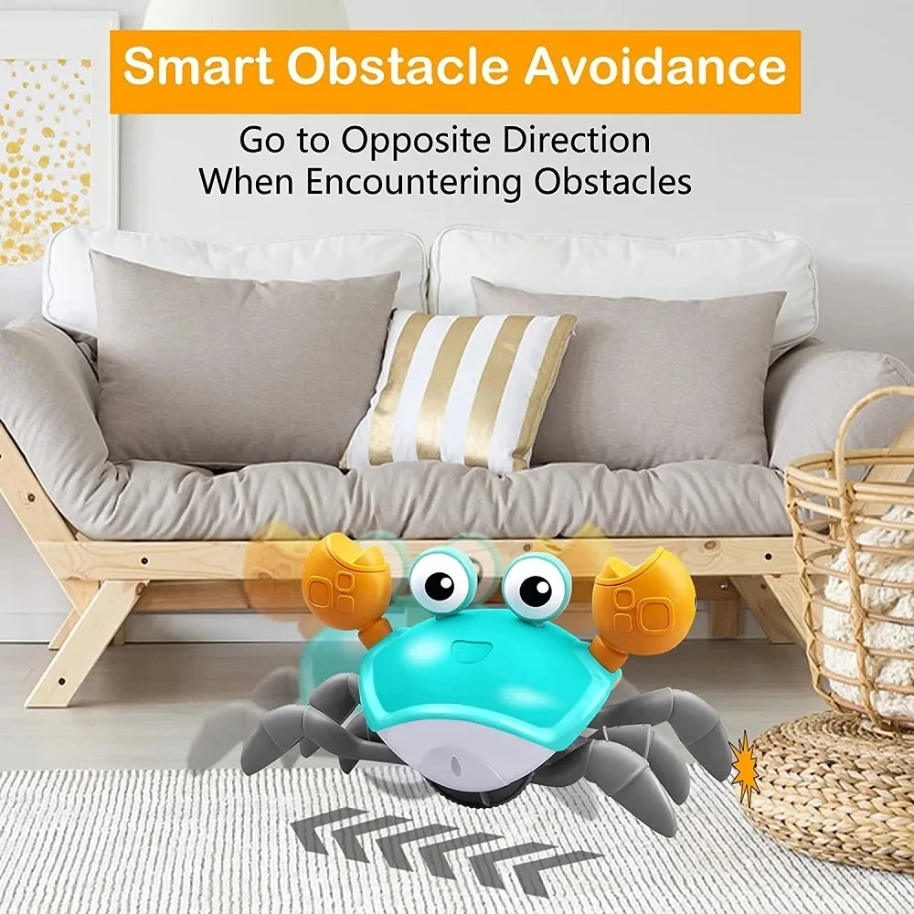 Dancing Crab Run Away Toy for Babies Crawling Interactive Escape Crabs Toys Baby Birthday Gift
Dancing Crab Run Away Toy for Babies Crawling Interactive Escape Crabs Toys Baby Birthday Gift