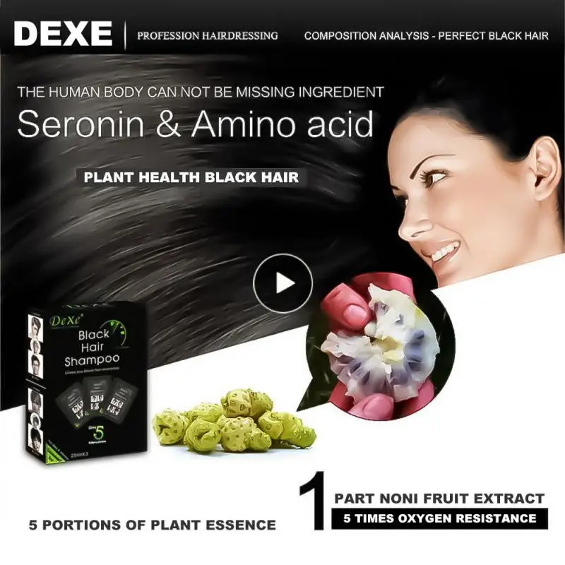 SevichInstant Black Hair Shampoo Grey White Hair Darkening Shinny in 5 Minutes Activated Carbon Make Up Hair Color Shampoo
SevichInstant Black Hair Shampoo Grey White Hair Darkening Shinny in 5 Minutes Activated Carbon Make Up Hair Color Shampoo