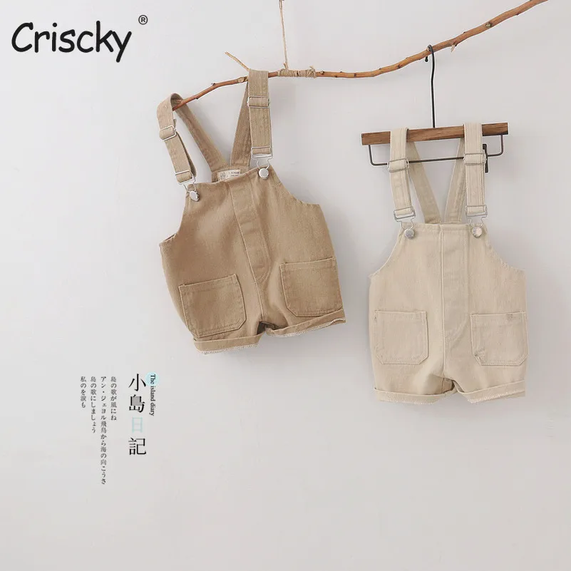 Criscky 2022 Summer New Baby Overalls Boys Girls Cotton Overalls Kids Jumpsuit Korean Fashion Children Cotton Shorts
Criscky 2022 Summer New Baby Overalls Boys Girls Cotton Overalls Kids Jumpsuit Korean Fashion Children Cotton Shorts