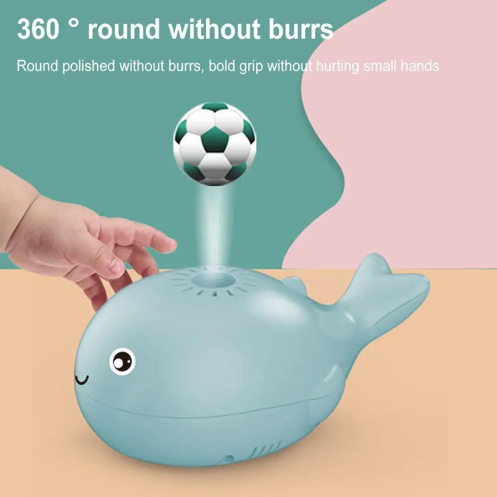 

Маленький кит, плавающий шар с USB зарядкой, летняя игрушка-Кит, Детская безопасная игра, безлопастный портативный веер, плавающий развивающий милый веер B3O1