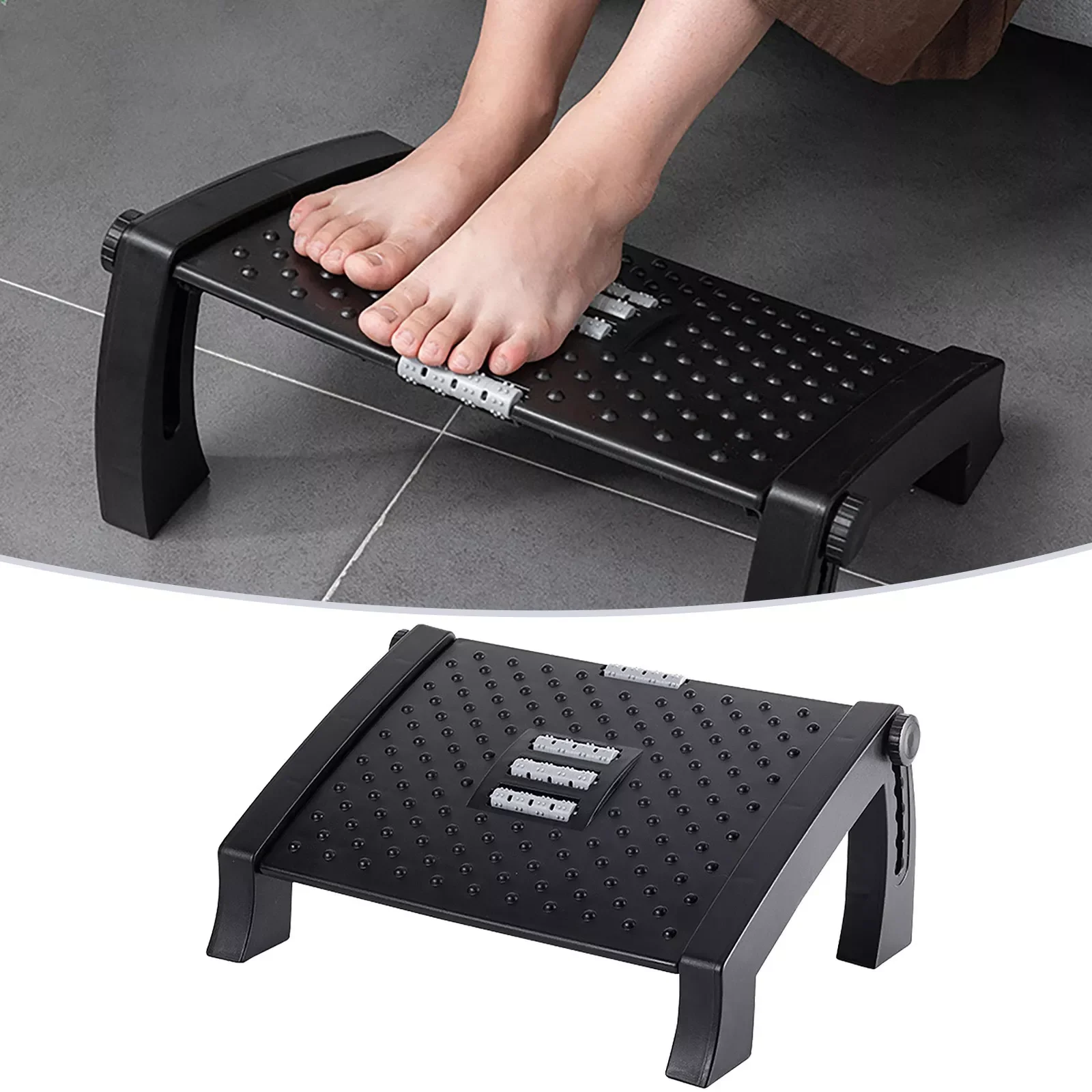 Adjustable Ottomans Office Footrest Sofa Black Home Relieve Foot Fatigue Under Desk Footstool Massage Pad Foot Pedalt kitchen
Adjustable Ottomans Office Footrest Sofa Black Home Relieve Foot Fatigue Under Desk Footstool Massage Pad Foot Pedalt kitchen