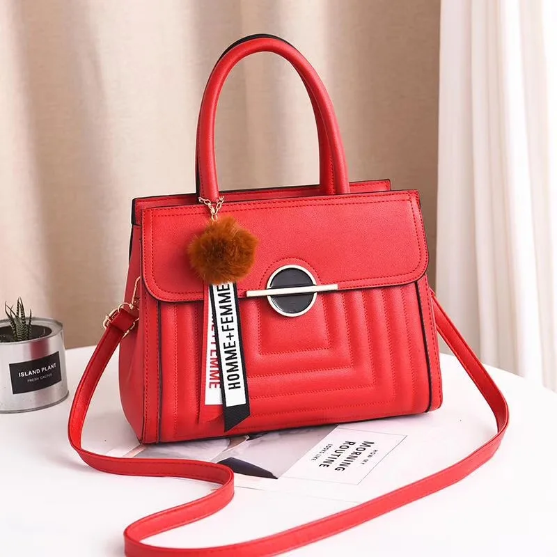 CIKER Women's Handbag Simple Atmosphere European American Large Bag Temperament Fashion Portable Shoulder Messenger Bag
CIKER Women's Handbag Simple Atmosphere European American Large Bag Temperament Fashion Portable Shoulder Messenger Bag