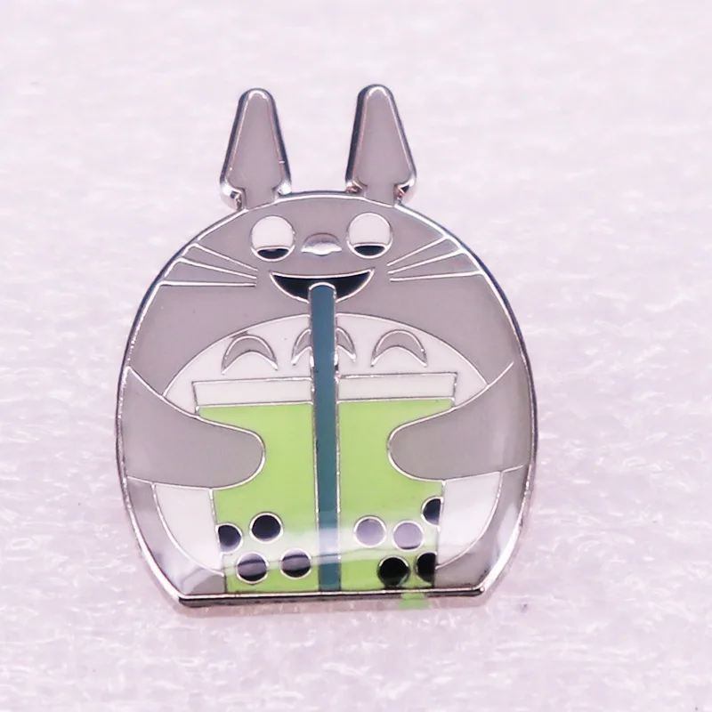 Cute Little Animal Cat Loves Drinking Milk Tea Television Brooches Badge for Bag Lapel Pin Buckle Jewelry Gift For Friends
Cute Little Animal Cat Loves Drinking Milk Tea Television Brooches Badge for Bag Lapel Pin Buckle Jewelry Gift For Friends