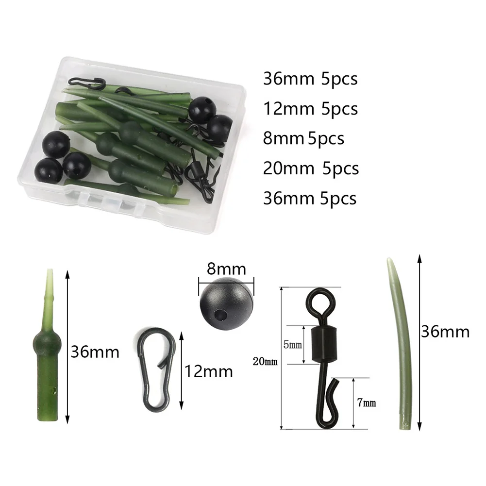 Durable Fishing Rig Kit Terminal Tackle Terminal Tackle 25Pcs ABS Anti Tangle Helicopter Rig Kit Rolling Swivels
Durable Fishing Rig Kit Terminal Tackle Terminal Tackle 25Pcs ABS Anti Tangle Helicopter Rig Kit Rolling Swivels