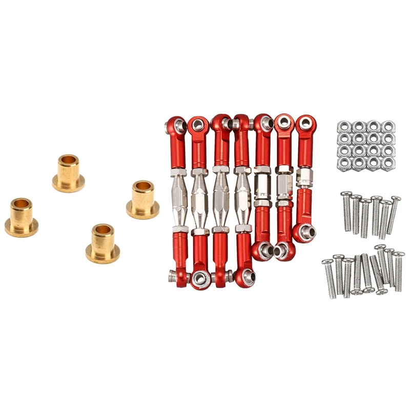 Для Wltoys 144001 1/14, металлическая связь, искусственный набор рулевых тяг, красное и полноприводное Металлическое шасси 6X, фланцевая втулка
Для Wltoys 144001 1/14, металлическая связь, искусственный набор рулевых тяг, красное и полноприводное Металлическое шасси 6X, фланцевая втулка