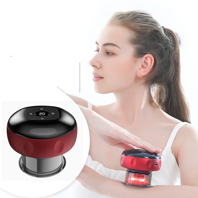 Electric cupping machine push-button vacuum suction machine wireless charging hot compress acupoint scraper vacuum massage jars
Electric cupping machine push-button vacuum suction machine wireless charging hot compress acupoint scraper vacuum massage jars