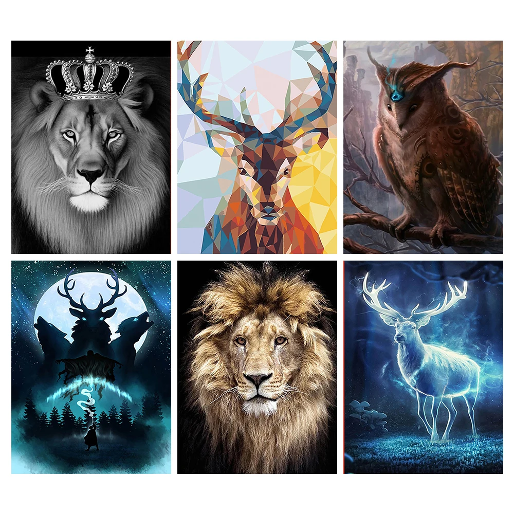 YOUQU Animal DIY5d Diamond Painting Cool Animal Full of Diamond Mosaic Rhinestone Embroidery Set Home Decoration
YOUQU Animal DIY5d Diamond Painting Cool Animal Full of Diamond Mosaic Rhinestone Embroidery Set Home Decoration
