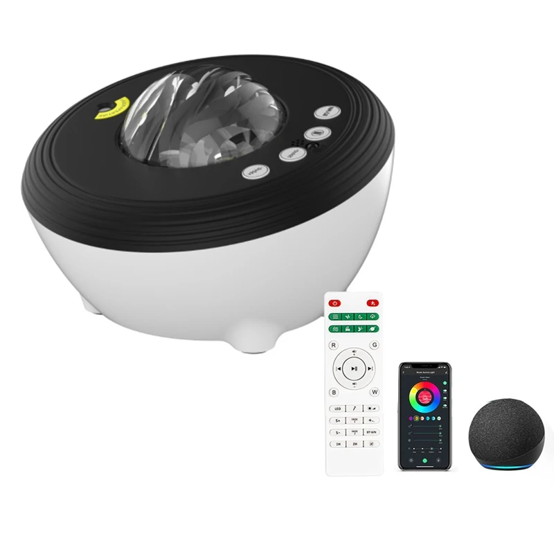 Northern Lights Star Projector For Bedroom, Aurora Galaxy Projector With Bluetooth Music Speaker For Home Decor
Northern Lights Star Projector For Bedroom, Aurora Galaxy Projector With Bluetooth Music Speaker For Home Decor