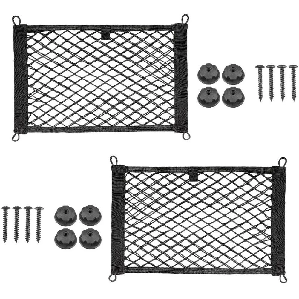 Car Parts Cargo Nets Car 2pcs/set Trunk Side 45x25cm/17.71x9.84inch Car Stretchable Elastic Storage Hook Small Cargo Net
Car Parts Cargo Nets Car 2pcs/set Trunk Side 45x25cm/17.71x9.84inch Car Stretchable Elastic Storage Hook Small Cargo Net