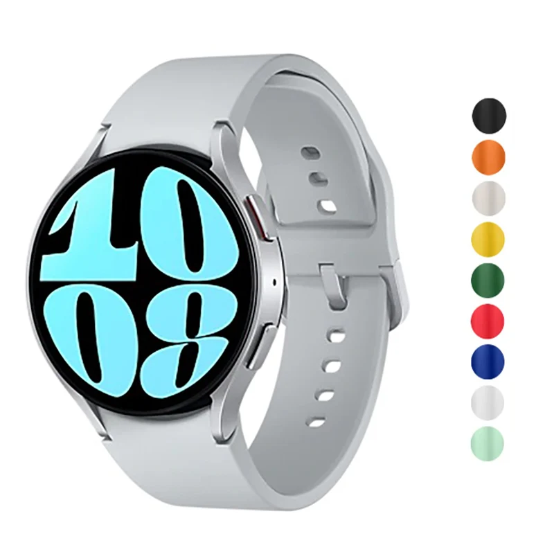 20mm watch Strap For Samsung Galaxy Watch 5 4 44mm 40mm wristband Silicone Bracelet Galaxy Watch 6 classic/5 pro 46mm 42mm 45mm
20mm watch Strap For Samsung Galaxy Watch 5 4 44mm 40mm wristband Silicone Bracelet Galaxy Watch 6 classic/5 pro 46mm 42mm 45mm