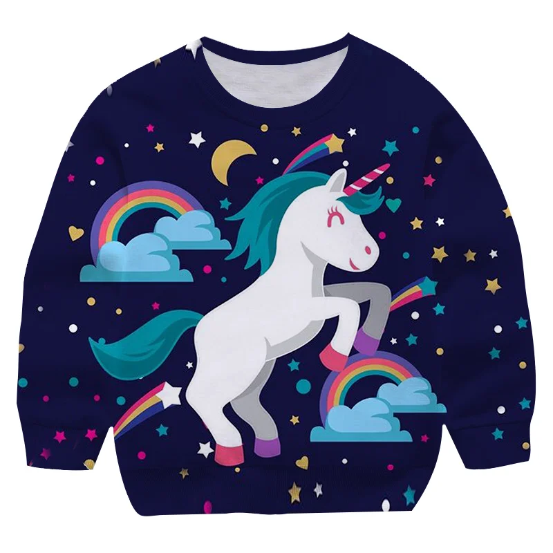 Хлопковая одежда для девочек, Детский свитшот с 3D рисунком милого единорога на осень и весну, детские толстовки с мультяшным рисунком, модны...
Хлопковая одежда для девочек, Детский свитшот с 3D рисунком милого единорога на осень и весну, детские толстовки с мультяшным рисунком, модны...