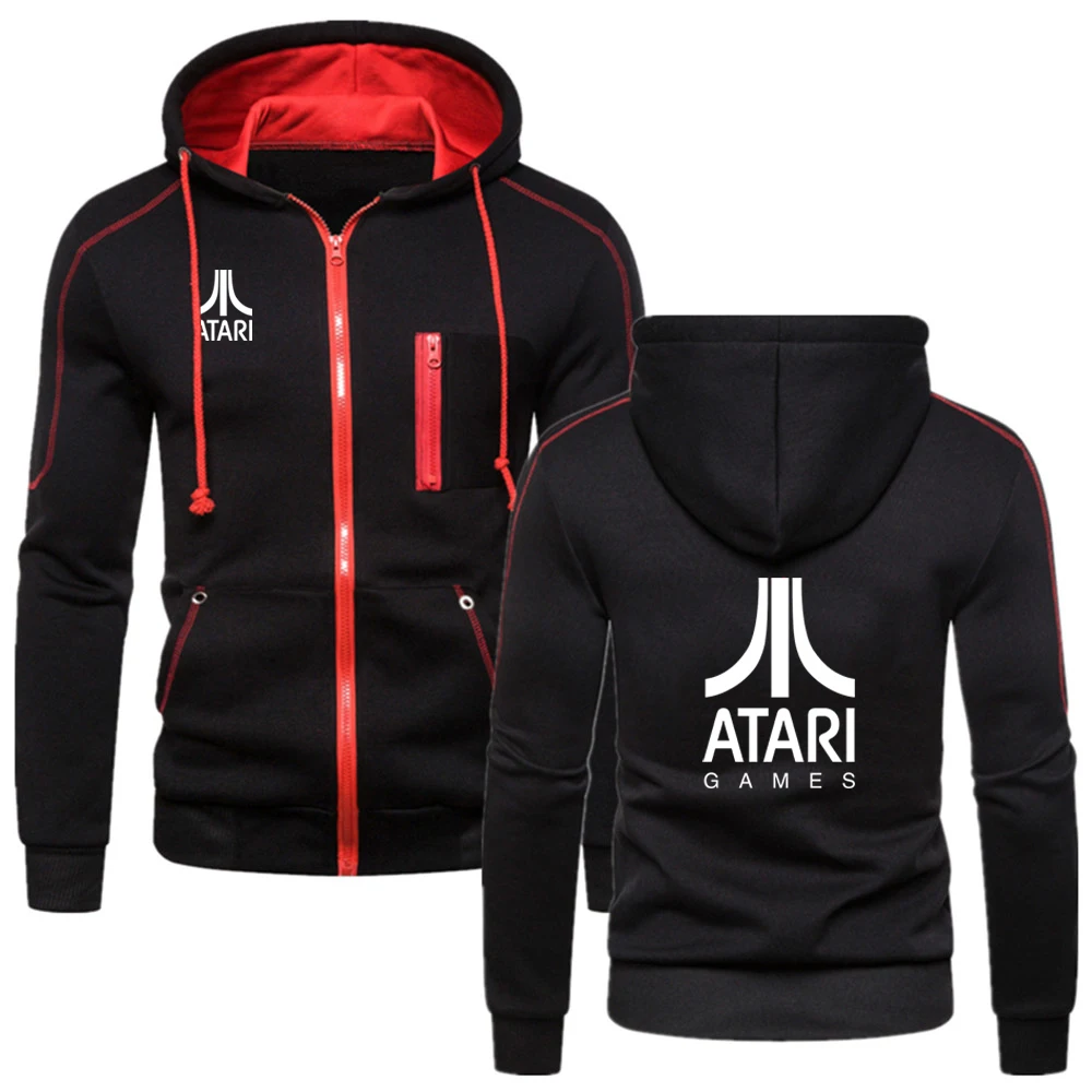 2022 Men's ATARI Games Printing Cotton Warm Hoodies Fitness Spring and Autumn Sweatshirts Solid Fleece Zipper Jacket Coat
2022 Men's ATARI Games Printing Cotton Warm Hoodies Fitness Spring and Autumn Sweatshirts Solid Fleece Zipper Jacket Coat