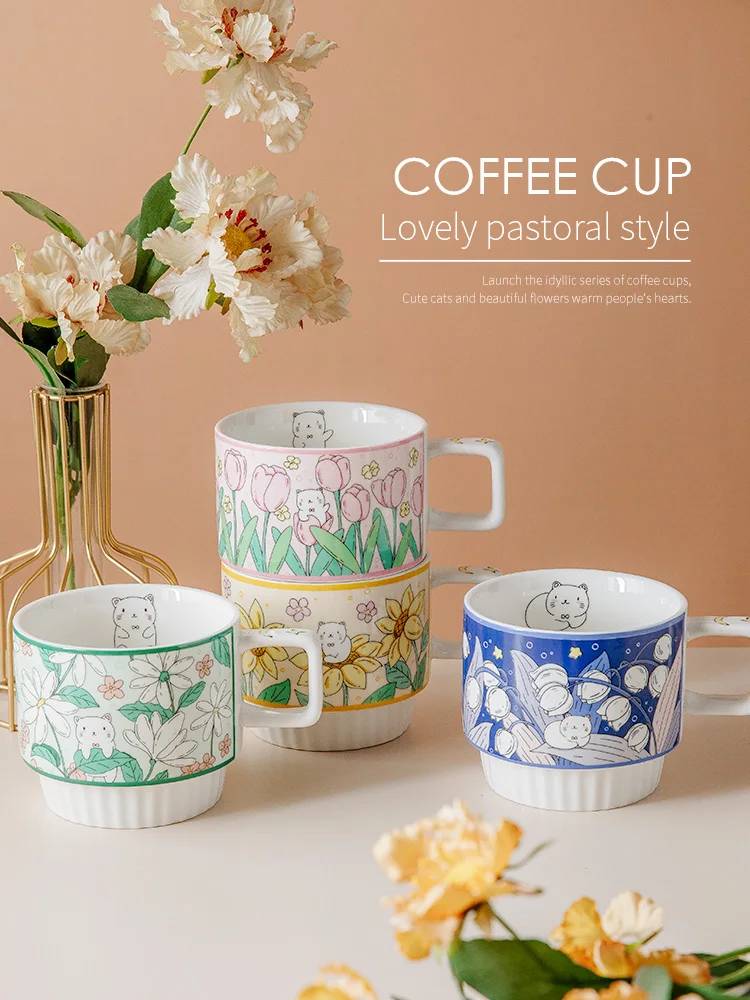 Керамическая кофейная кружка 11 унций с ложкой-мешалкой, Офисная чашка, бытовая чашка для сока
Керамическая кофейная кружка 11 унций с ложкой-мешалкой, Офисная чашка, бытовая чашка для сока