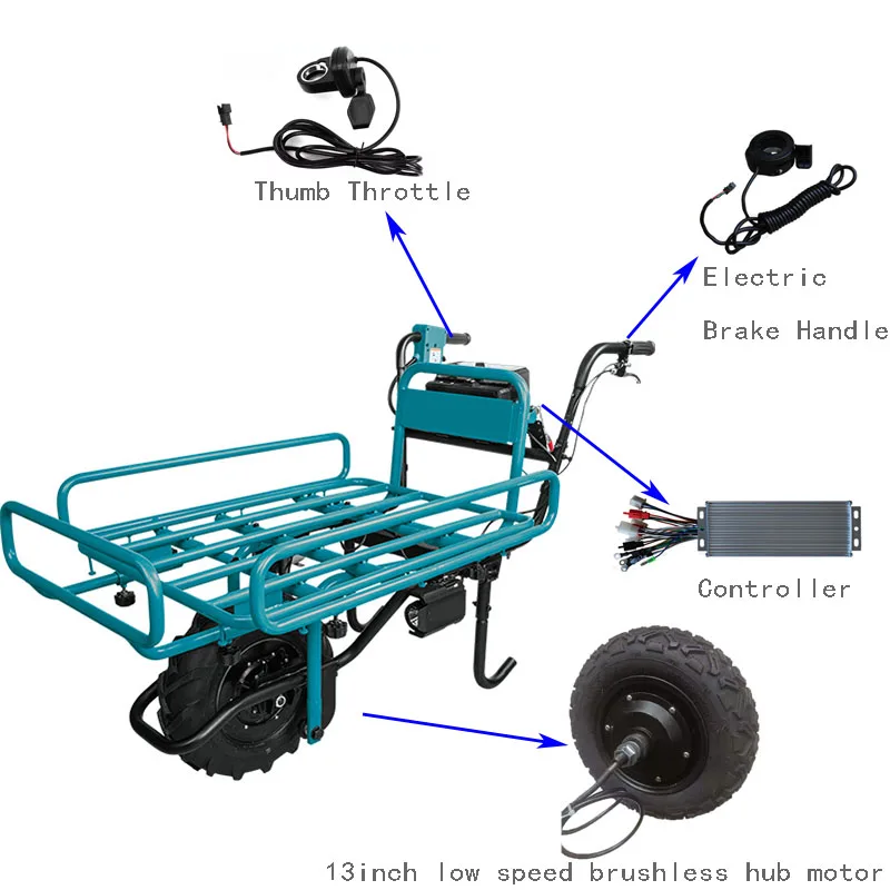 Electric Wheelbarrow Gear Motor Kit 24V36V48V DC Brushless Power-Assisted Wheelbarrow Electric Powered Utility Cart Accessories
Electric Wheelbarrow Gear Motor Kit 24V36V48V DC Brushless Power-Assisted Wheelbarrow Electric Powered Utility Cart Accessories