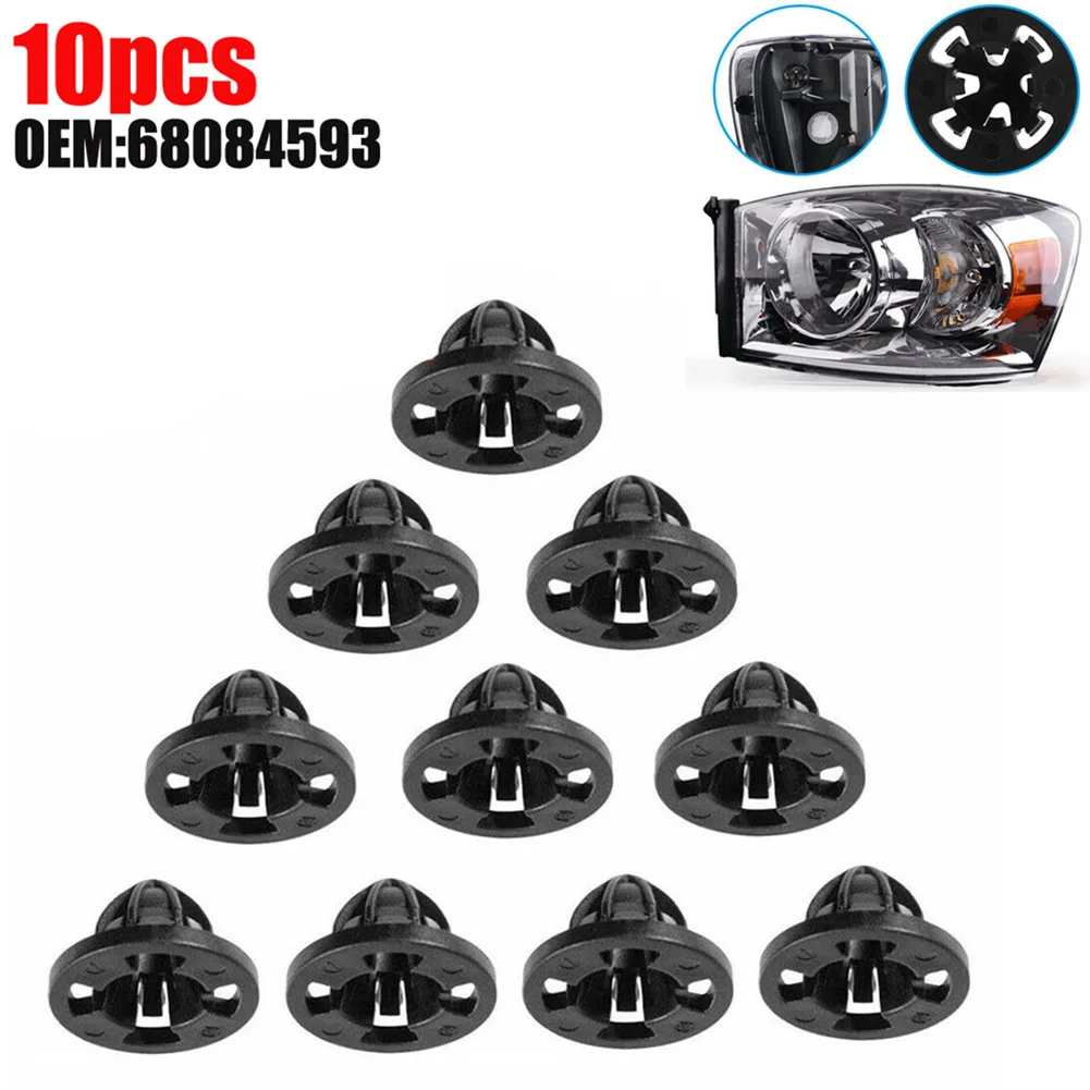 Durable High Quality New Practical Fastener Clips Clips 11mm 19mm For Dodge Ram Tail Light 07-13 1500 10PCS/Set
Durable High Quality New Practical Fastener Clips Clips 11mm 19mm For Dodge Ram Tail Light 07-13 1500 10PCS/Set