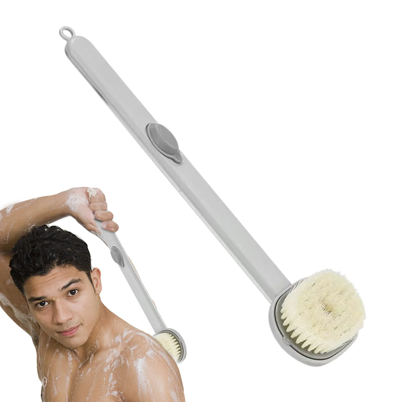 Long Handle Liquid Bath Brush Body Scrubber For Use In Shower With Shower Gel Storage Bath Massage Cleaning Brush With Ergonomic
Long Handle Liquid Bath Brush Body Scrubber For Use In Shower With Shower Gel Storage Bath Massage Cleaning Brush With Ergonomic