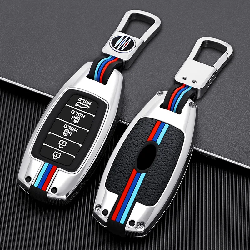 Alloy Car Key Case for Hyundai Palisade Grandeur Azera Elantra GT Kona 2018 2019 Smart Remote Fob Protector Cover Accessories
Alloy Car Key Case for Hyundai Palisade Grandeur Azera Elantra GT Kona 2018 2019 Smart Remote Fob Protector Cover Accessories
