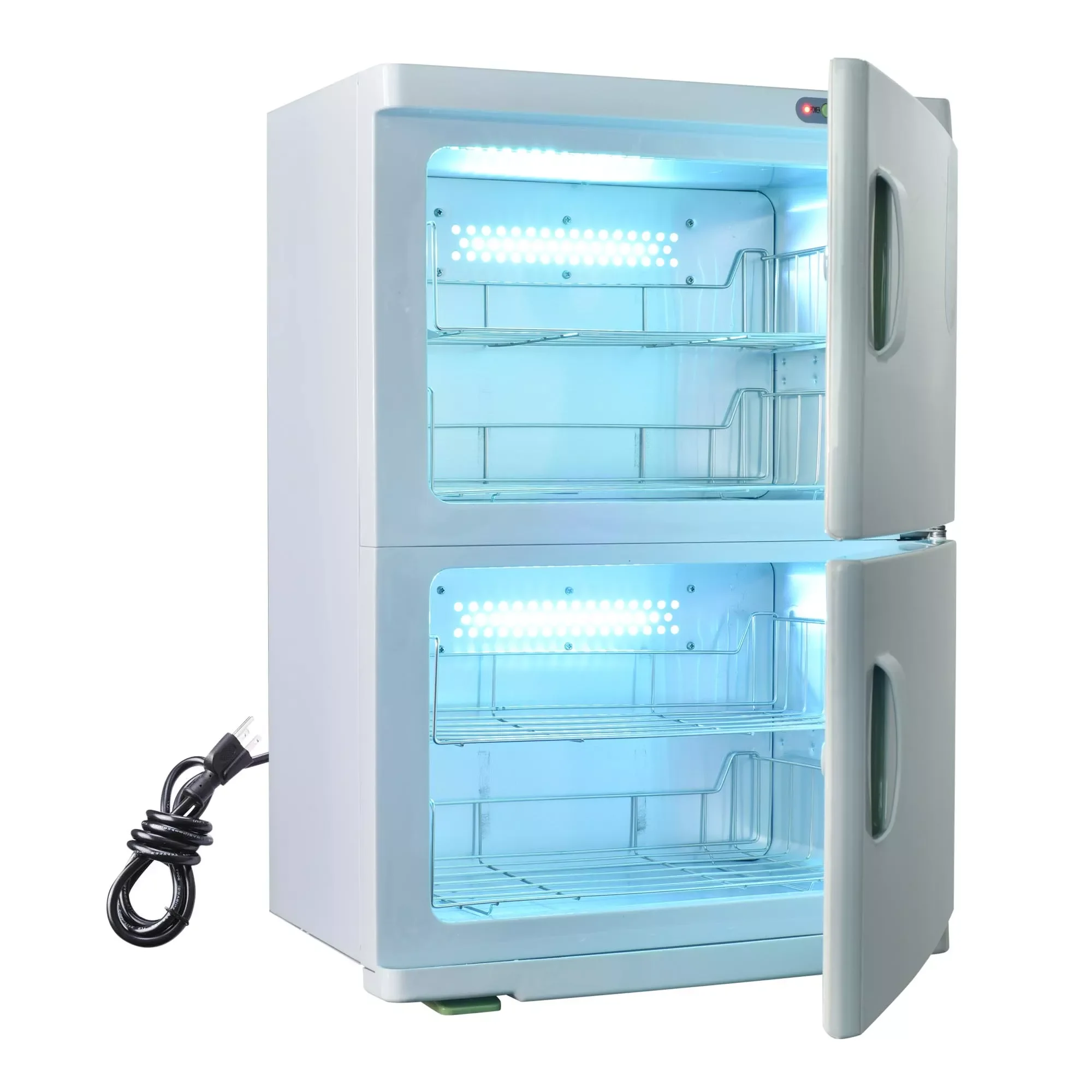 46L Capacity Hot Towel Cabinet w/ UV Sterilizer Electric Equipment For Massage Facial Spa Beauty Salon Nail
46L Capacity Hot Towel Cabinet w/ UV Sterilizer Electric Equipment For Massage Facial Spa Beauty Salon Nail