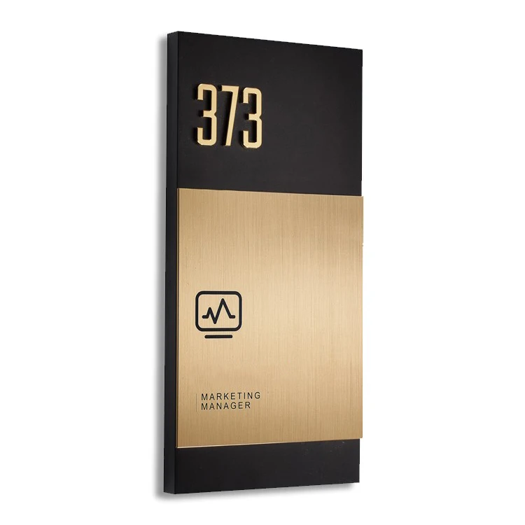 EZD Design Build Signage Solution Luxury Golden Hotel Door Room Number Sign Wayfinding Sign For Apartment Hotel House
EZD Design Build Signage Solution Luxury Golden Hotel Door Room Number Sign Wayfinding Sign For Apartment Hotel House