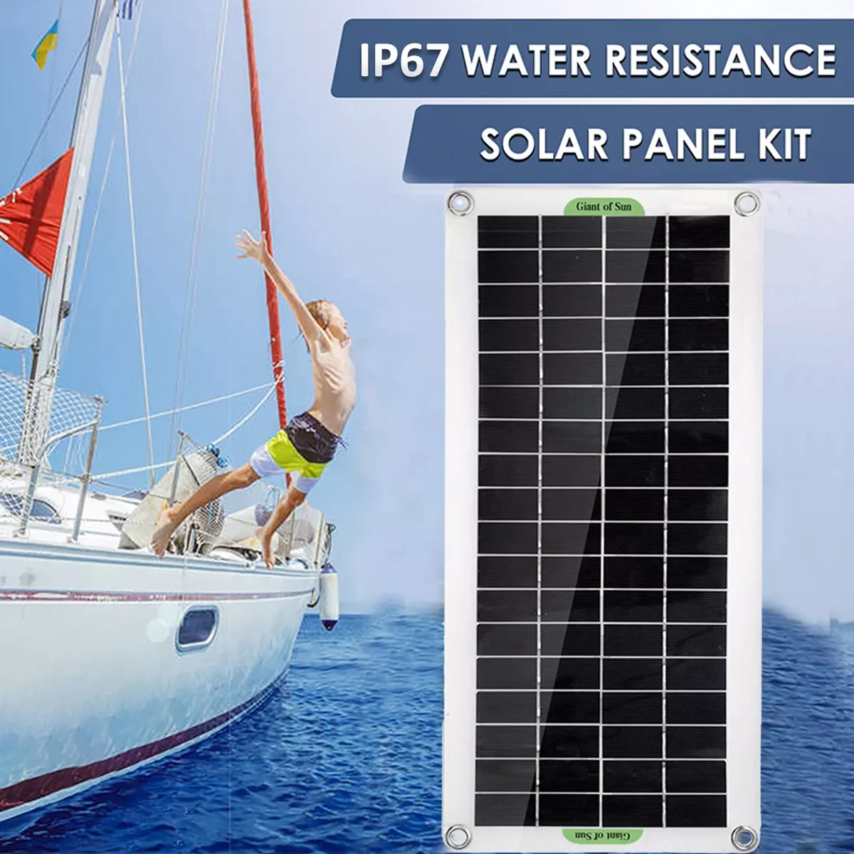 20231000W Solar Panel Kit 12V USB charging Solar Cell Board Controller Portable Waterproof Solar Cells for Phone RV Car MP3 PADs
20231000W Solar Panel Kit 12V USB charging Solar Cell Board Controller Portable Waterproof Solar Cells for Phone RV Car MP3 PADs