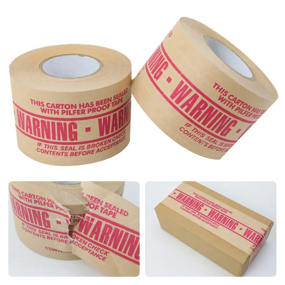 Durable Express Box High Viscosity Wet Water Kraft Paper Package Tape Adhesive Carton Sealing Warning Tape
Durable Express Box High Viscosity Wet Water Kraft Paper Package Tape Adhesive Carton Sealing Warning Tape