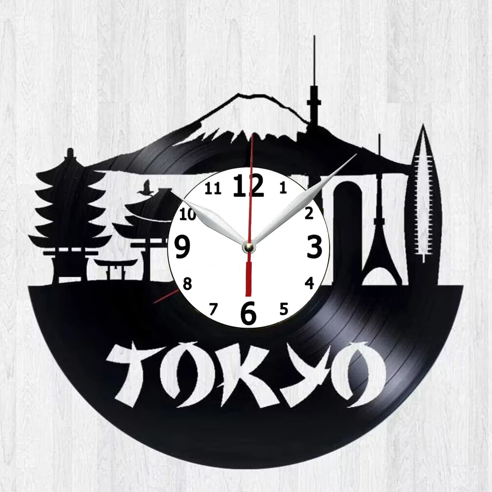 Tokyo Vinyl Clock | City Skyline | Best Gift for Symbolism of Japanese Fans | Original Wall Home Decor
Tokyo Vinyl Clock | City Skyline | Best Gift for Symbolism of Japanese Fans | Original Wall Home Decor