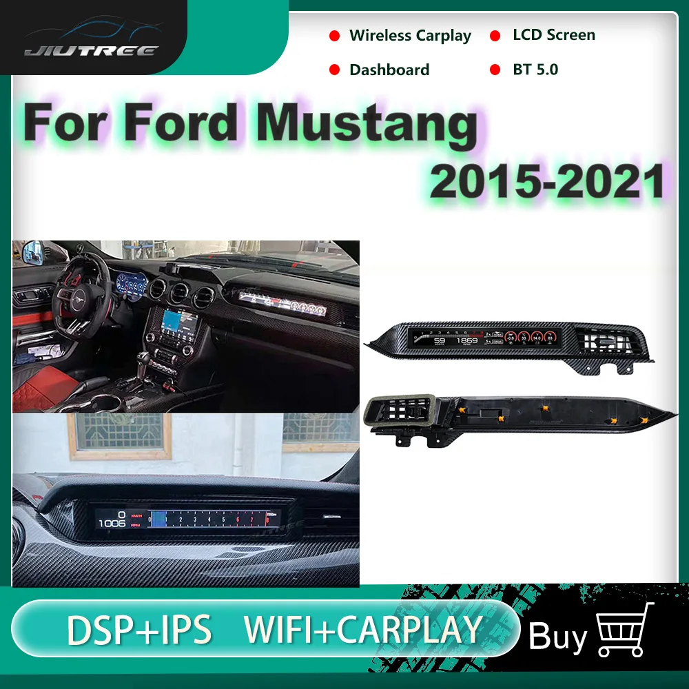 Android Car Instrument Dashboard For Ford Mustang 2015 2016 -2021 Co-pilot Racing LCD Screen Car Radio Multimedia Display Host
Android Car Instrument Dashboard For Ford Mustang 2015 2016 -2021 Co-pilot Racing LCD Screen Car Radio Multimedia Display Host