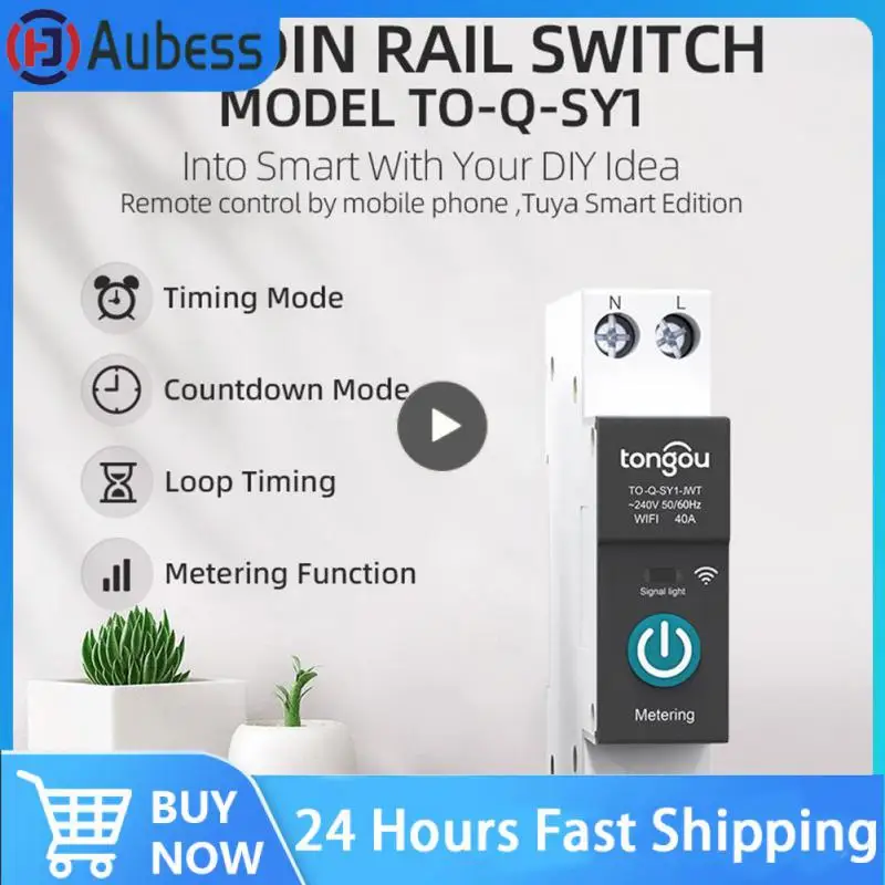 Circuit Breaker 63a Wifi Din Rail Wireless Switch Tuya Remote Control Remote Control Switch Smart Home Smart Switch 1p Diy
Circuit Breaker 63a Wifi Din Rail Wireless Switch Tuya Remote Control Remote Control Switch Smart Home Smart Switch 1p Diy